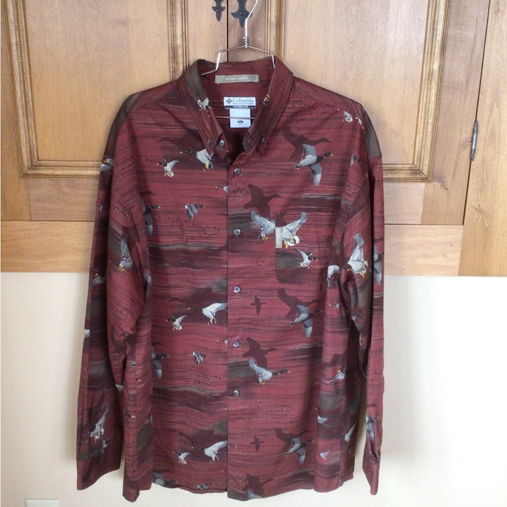 Columbia River lodge cotton hunting shirt